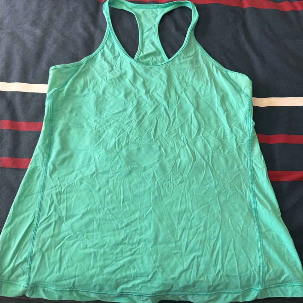 Lululemon limited edition cool Racerback tank w/ laser cutouts on back